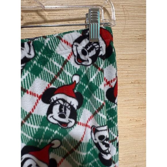Disney Minnie & Mickey Mouse Sz MEDIUM M Soft Christmas Pajamas Cozy , 2807 - Picture 5 of 7